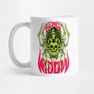 Black Widow (front print) Mug